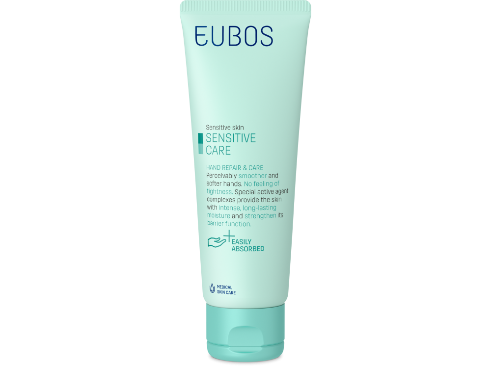Eubos Sensitive Hand Repair & Care Cream, Κρέμα Χεριών για Ενυδάτωση & Ανάπλαση, 75ml