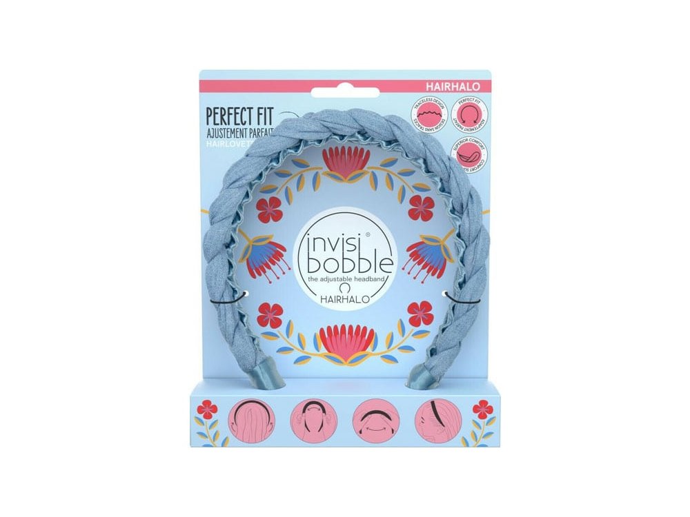 Invisibobble Hairhalo Headband Flores & Bloom Στέκα Μαλλιών Φαρδιά, 1τμχ