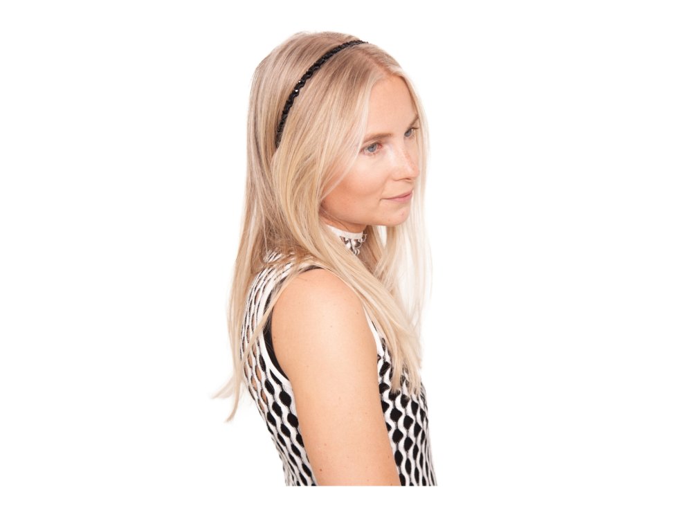 Invisibobble Hair Halo Headband True Dark Sparkle Στέκα Μαλλιών, 1τμχ