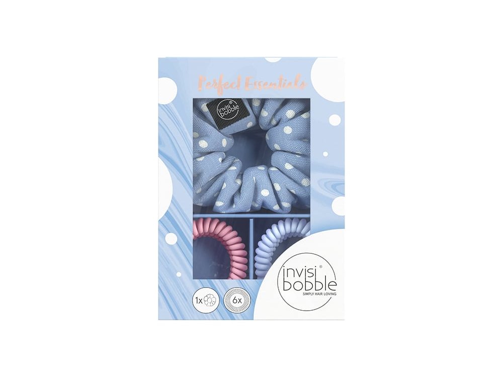 Invisibobble Gift Set Perfect Essentials Λαστιχάκια Μαλλιών, 7τμχ