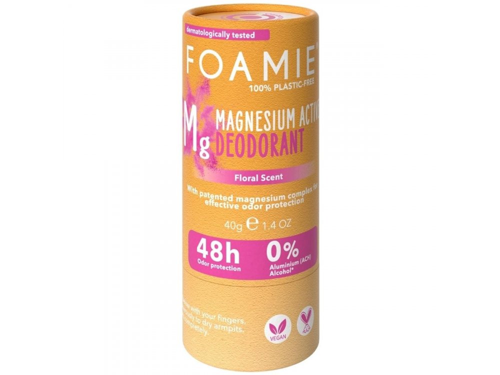 Foamie Solid Deodorant Happy Day Στερεό Αποσμητικό σε Μορφή Στικ, 40gr