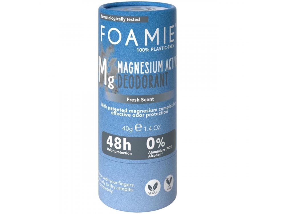 Foamie Solid Deodorant Refresh Στερεό Αποσμητικό σε Μορφή Στικ, 40gr
