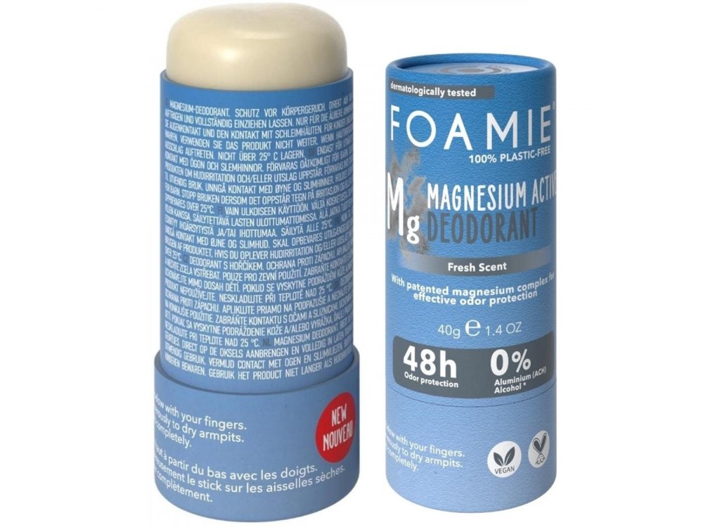 Foamie Solid Deodorant Refresh Στερεό Αποσμητικό σε Μορφή Στικ, 40gr