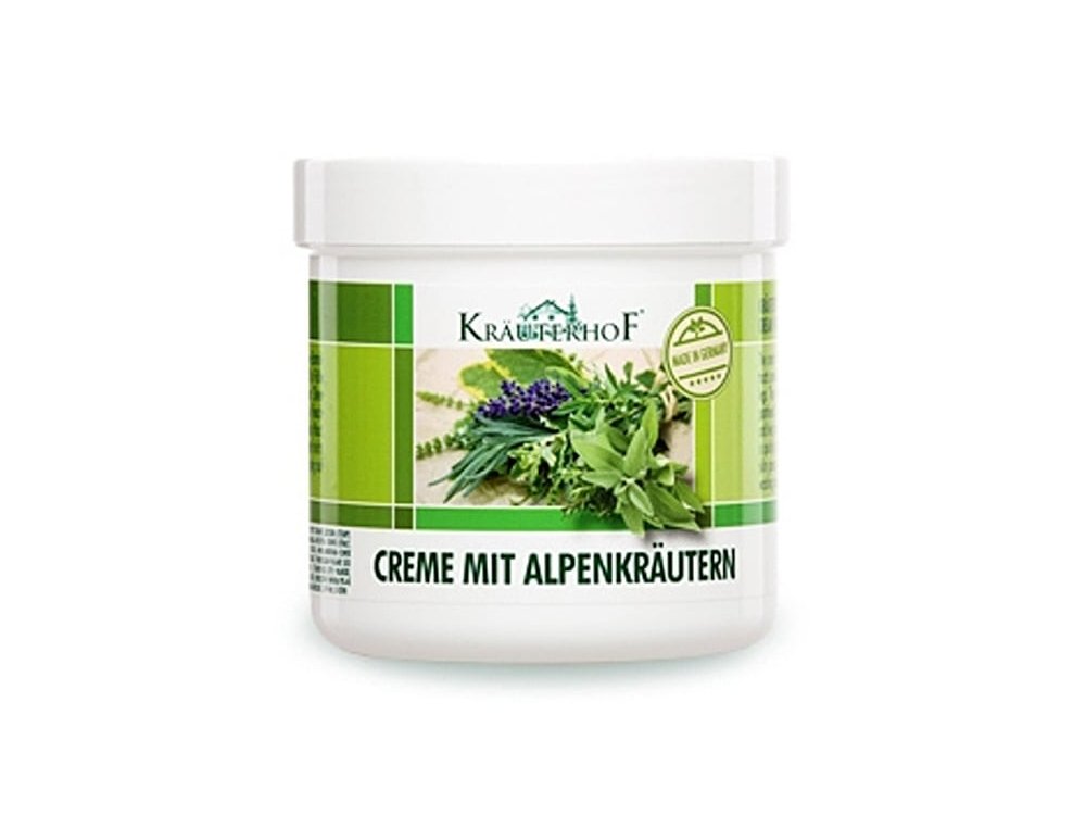 Krauterhof Κρέμα Ποδιών με Βότανα των Άλπεων με Αντισηπτική, Καταπραϋντική & Θρεπτική Δράση, 250ml