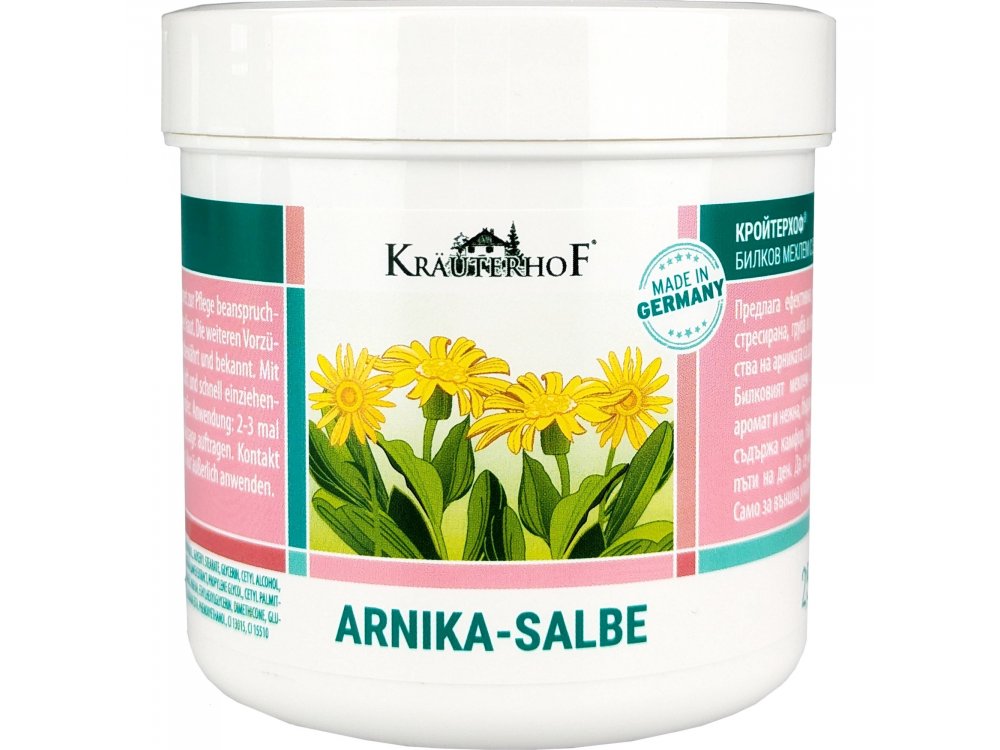 Krauterhof Κρέμα Άρνικας με Αντιφλεγμονώδη Δράση, 250ml