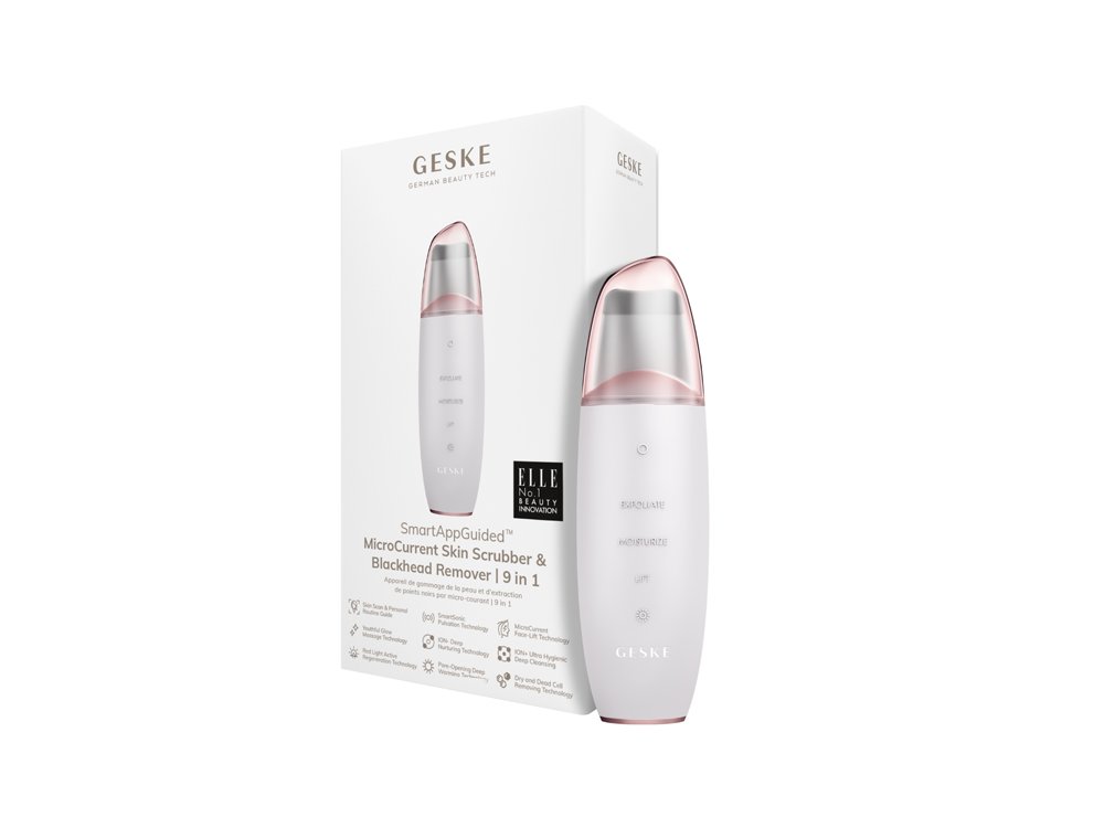 Geske 9 in 1 MicroCurrent Skin Scrubber & Blackhead Remover, 1 τμχ
