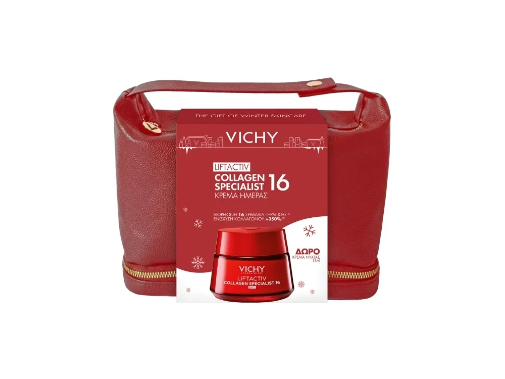 Vichy Promo Liftactiv Collagen Specialist 16 Κρέμα Ημέρας 50ml + Δώρο Liftactiv Collagen Specialist 16 Κρέμα Νύχτας 15ml