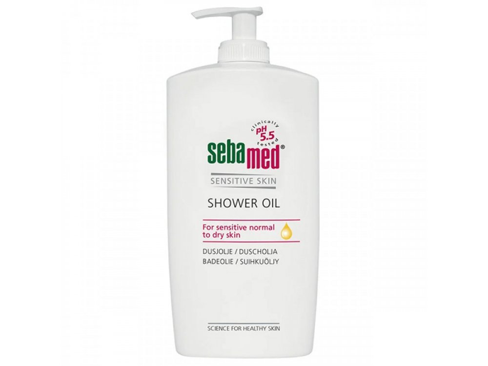 Sebamed Sensitive Skin Shower Oil, Καθαριστικό Λάδι Σώματος, 500ml