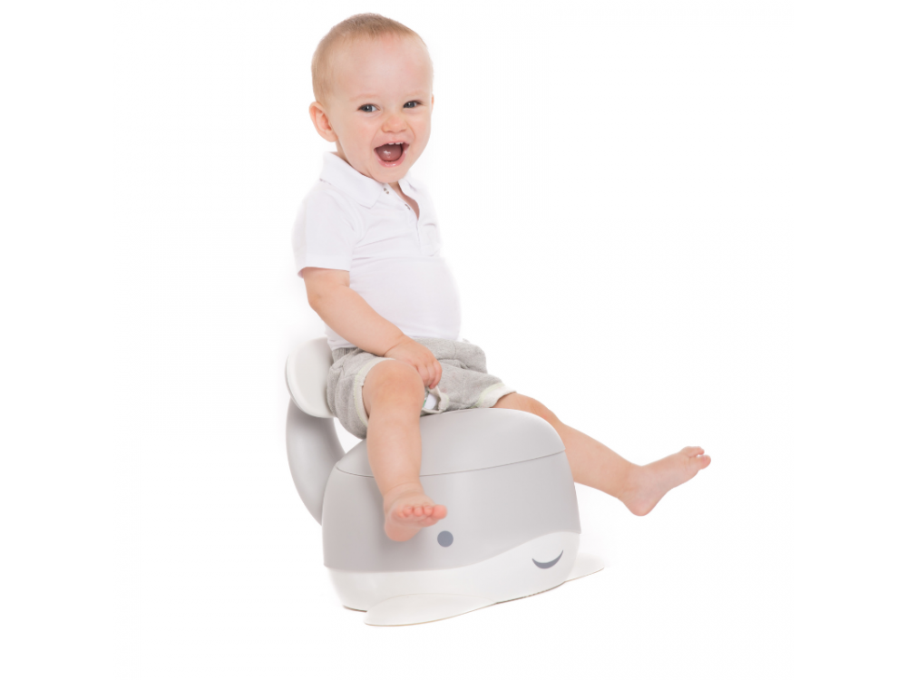 Bo Jungle: Εκπαιδευτικό γιογιό με καπάκι δελφίνι & κάθισμα- 2 σε 1-Nougat, 1τμχ