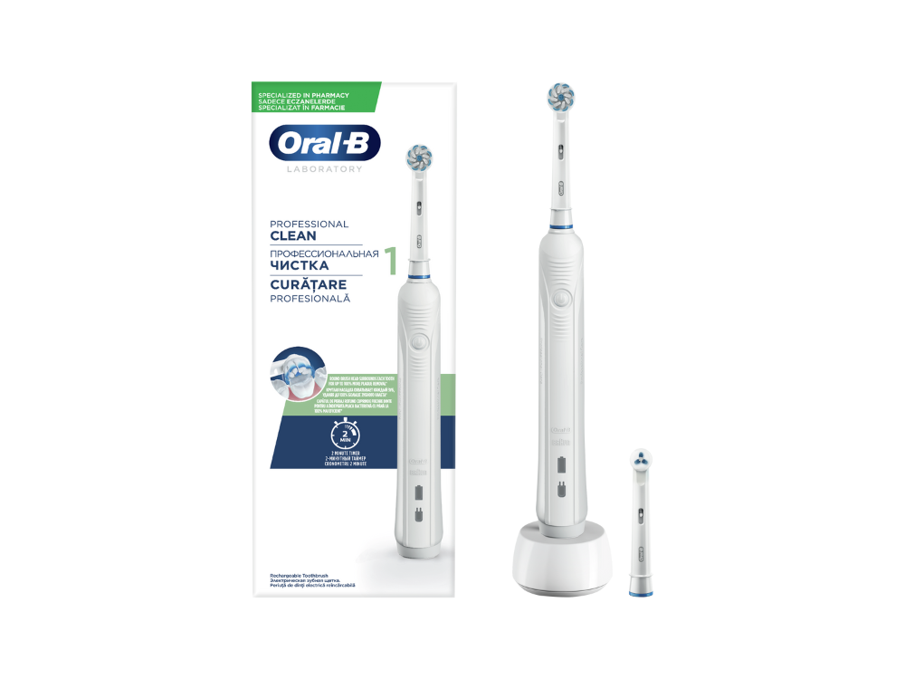 Oral-B Laboratory Professional Clean 1 Ηλεκτρική Οδοντόβουρτσα, 1τεμ