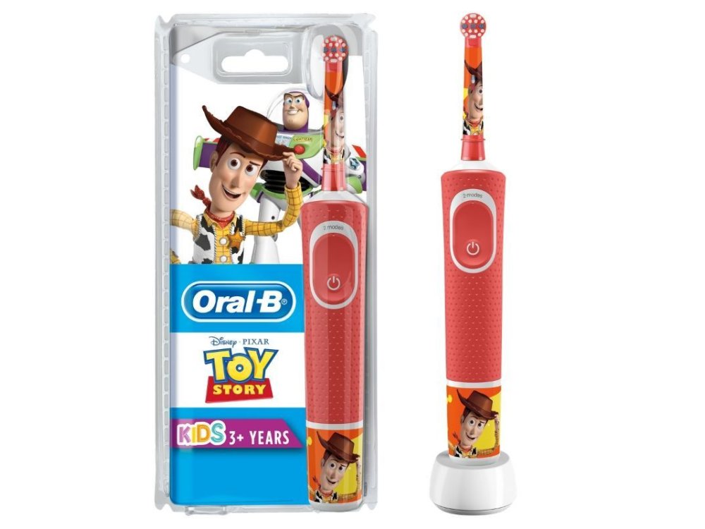 Oral-B Vitality Kids Promo Ηλεκτική Οδοντόβουρτσα Toy Story 3+ Ετών & Θήκη Ταξιδίου, 1τμχ