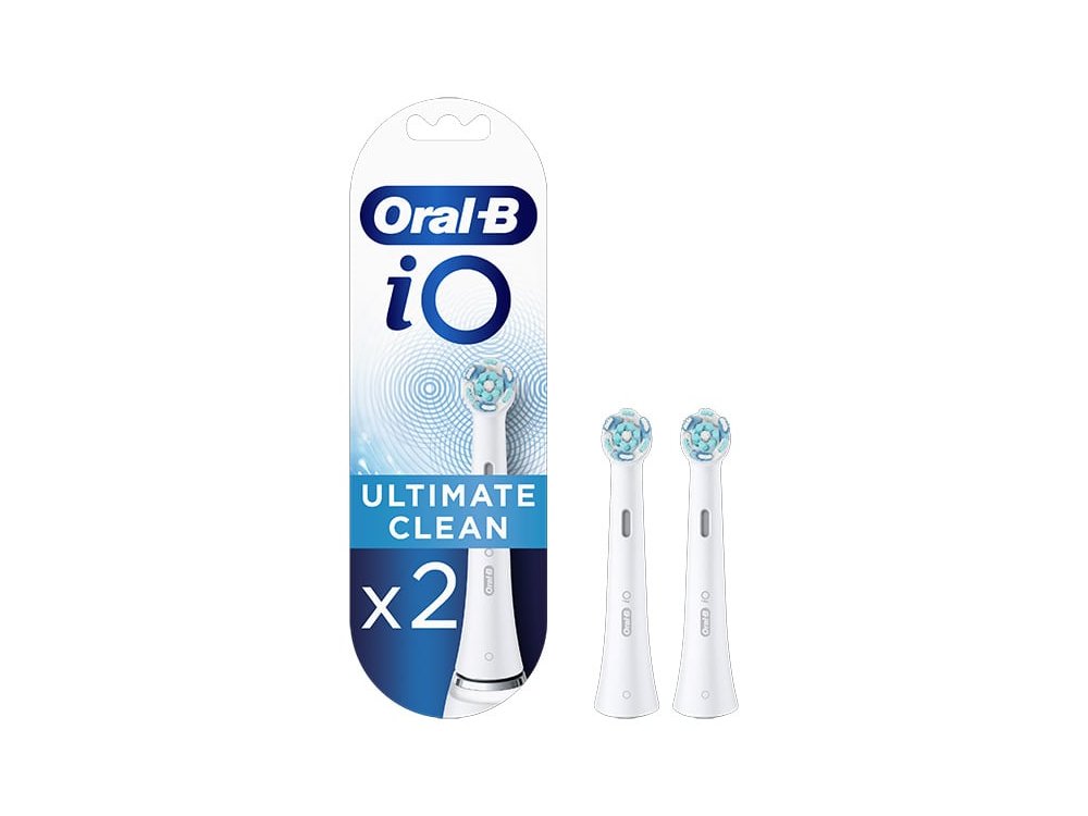 Oral-B iO Ultimate Clean White Κεφαλές Βουρτσίσματος, 2τμχ