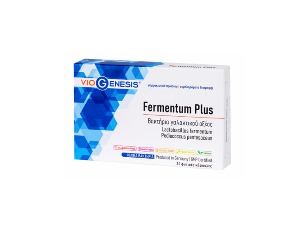 Viogenesis Fermentum Plus, 30caps