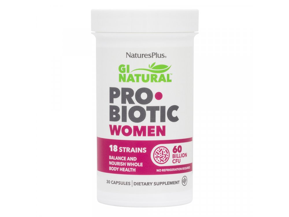 Nature's Plus Gi Natural Probiotic Women 30caps