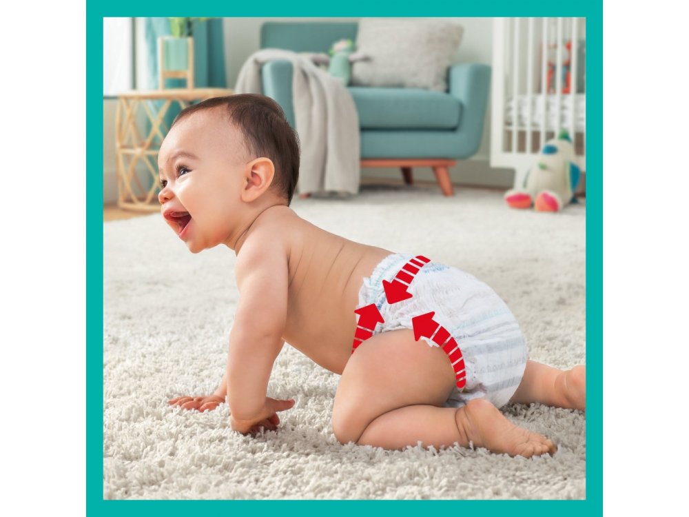 Pampers Premium Care Pants Βρεφικές Πάνες-Βρακάκι No.7 (17kg+), 27τμχ