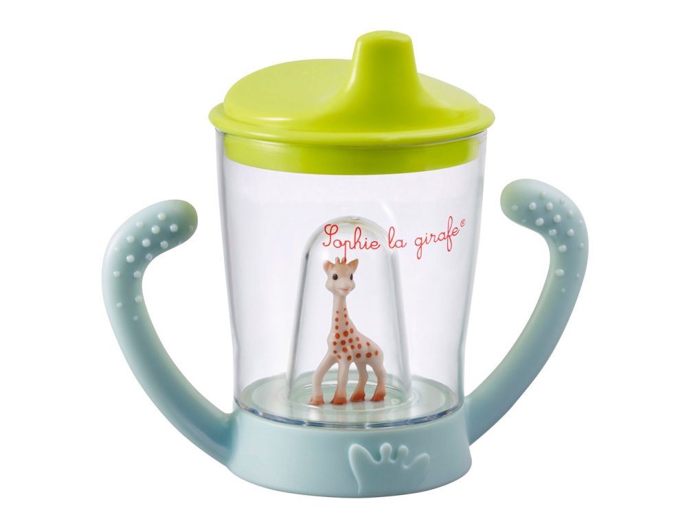 Sophie La Girafe Non spil Cup Mascotte, Σόφι η καμηλοπάρδαλη Εκπαιδευτικό Ποτήρι, 180ml