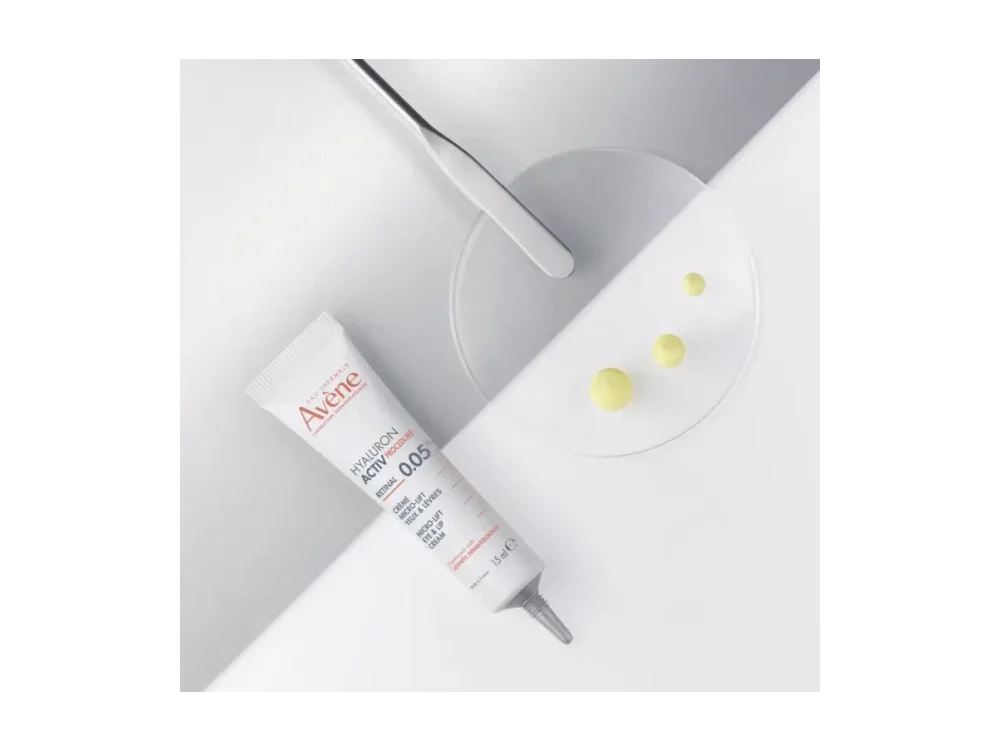 Avene Hyaluron Activ Procedure Retinal 0.05% Micro Lift Cream Eyes & Lips Αντιρυτιδική Κρέμα για Μάτια και Χείλη, 15ml