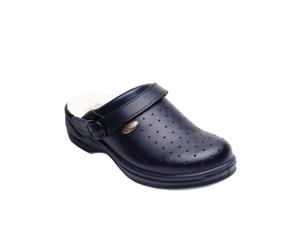 Scholl Professional Clog New Bonus, Unisex Ανατομικά Επαγγελματικά Σαμπό, Μπλέ Χρώμα, No41
