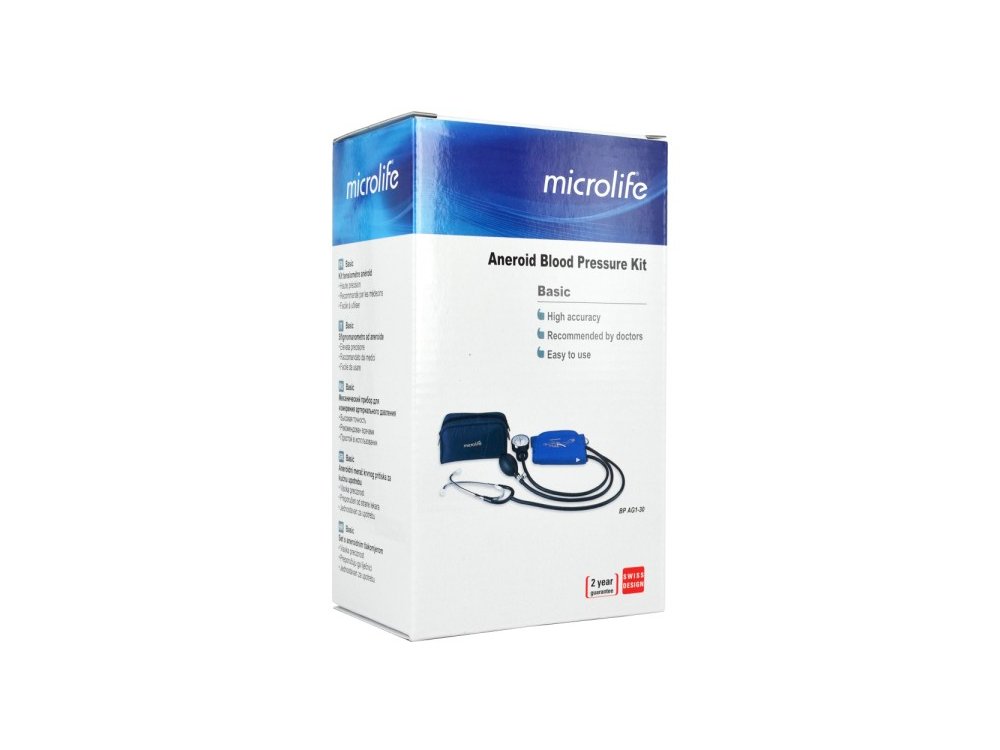 Microlife AG1 30 Αναλογικό Πιεσόμετρο Μπράτσου Ιδανικό για Μετρήσεις στο Σπίτι, 1τμχ