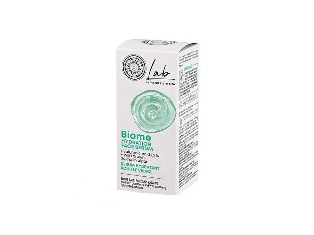 Natura Siberica Lab Biome Hydration Face Serum Ενυδατικός Ορός Προσώπου, 30ml