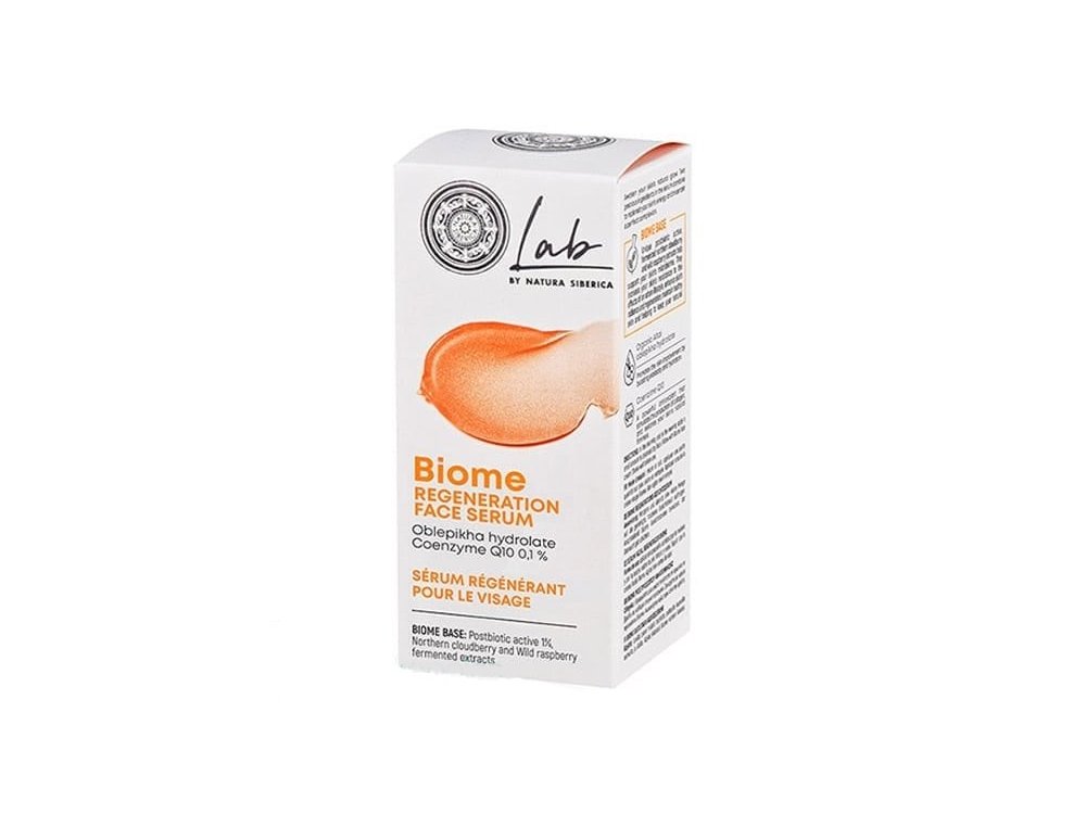 Natura Siberica Lab Biome Regeneration Face Serum Ορός Προσώπου Αναγέννησης, 30ml