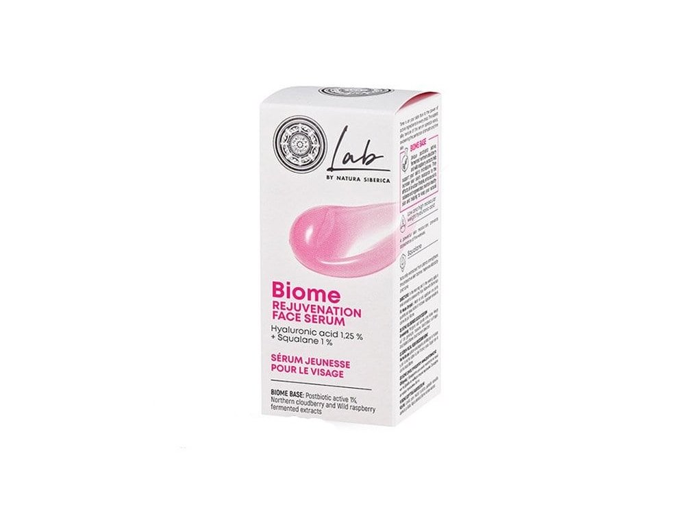 Natura Siberica Lab Biome Rejuvenation Face Serum, Ορός Προσώπου Αναζωογόνησης, 30ml