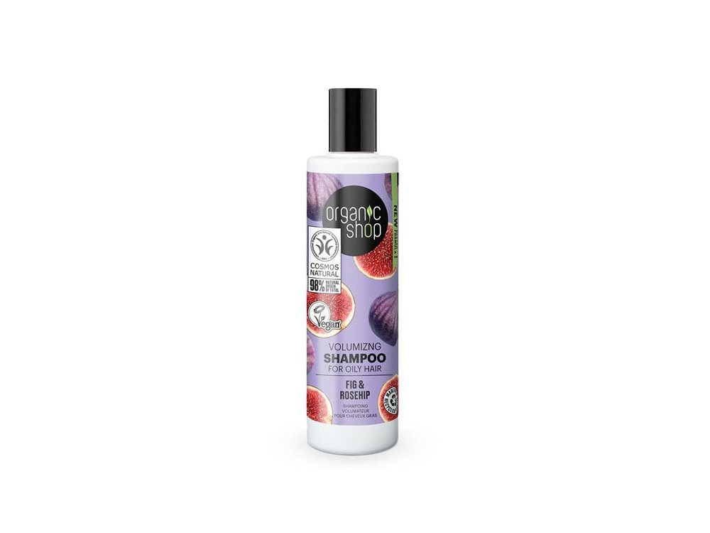 Natura Siberica Volumizing Shampoo Fig & Rosehip, Σαμπουάν Όγκου για Λιπαρά Μαλλιά, 280m