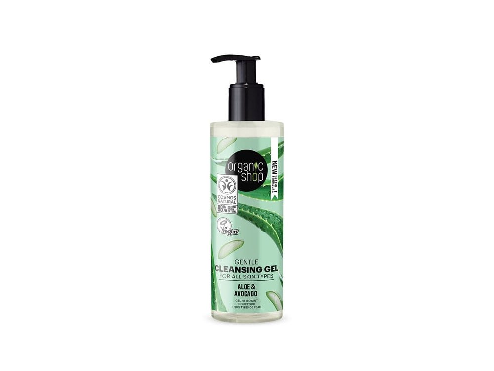 Natura Siberica Gentle Cleansing Gel Aloe & Avocado Απαλό Καθαριστικό Τζελ Προσώπου, 200ml