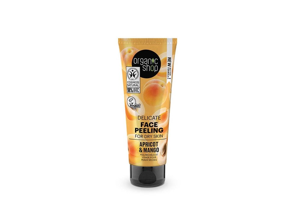 Natura Siberica Delicate Face Peeling Apricot & Mango Απολεπιστικό Προσώπου για Ξηρή Επιδερμίδα, 75m