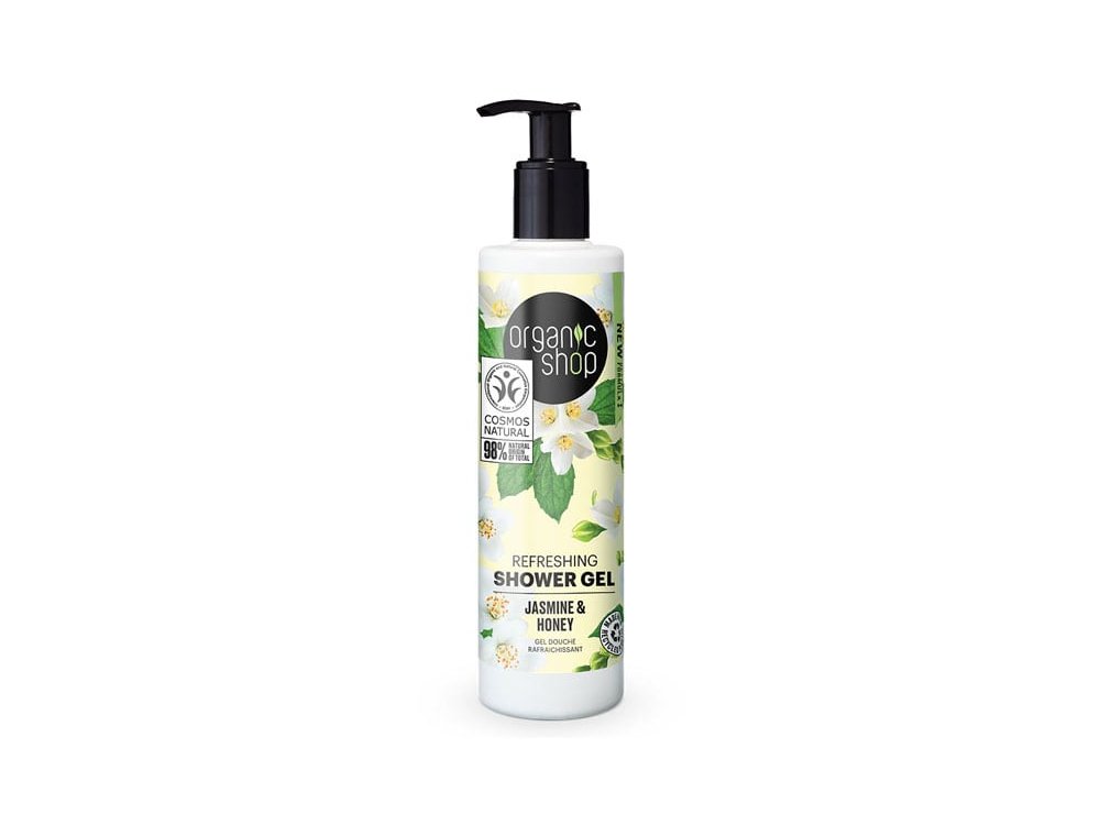 Natura Siberica Refreshing Shower Gel Jasmine & Honey, Αναζωογονητικό Αφρόλουτρο, 280ml