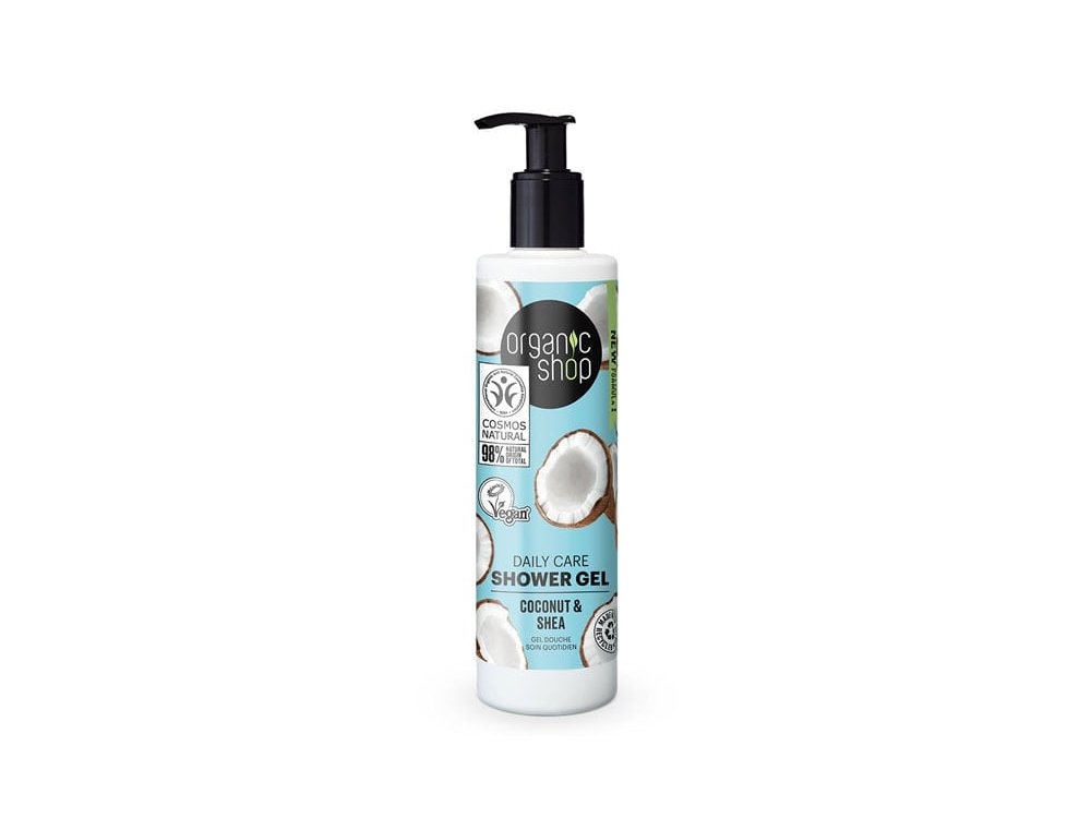 Natura Siberica Daily Care Shower Gel Coconut & Shea, Καθημερινό Αφρόλουτρο, 280ml