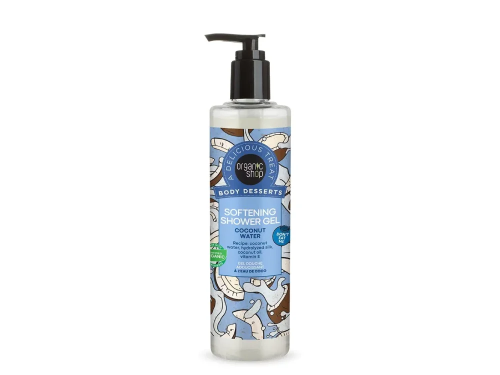 Natura Siberica Organic Shop Body Desserts Coconut Water Απαλό Αφρόλουτρο, 280ml