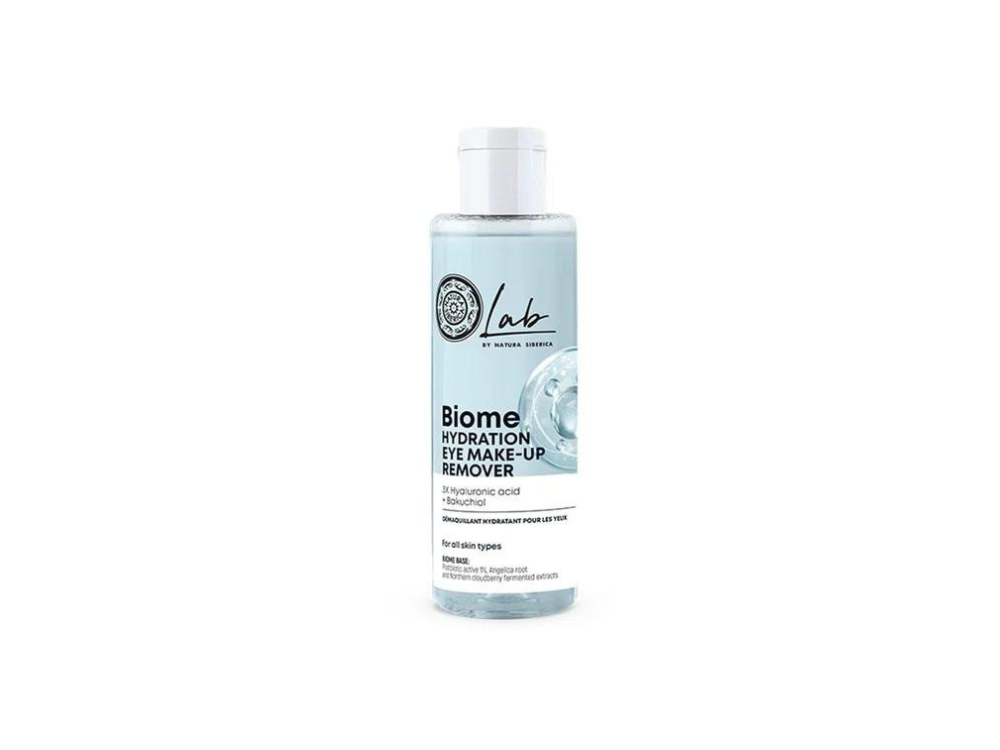 Natura Siberica Lab Biome Hydration Eye Make-Up Remover, Ενυδατικό Καθαριστικό Ματιών, 150ml