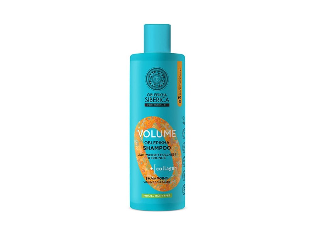 Natura Siberica Oblepikha Volume Shampoo, Σαμπουάν Μαλλιών για Όγκο, 400ml