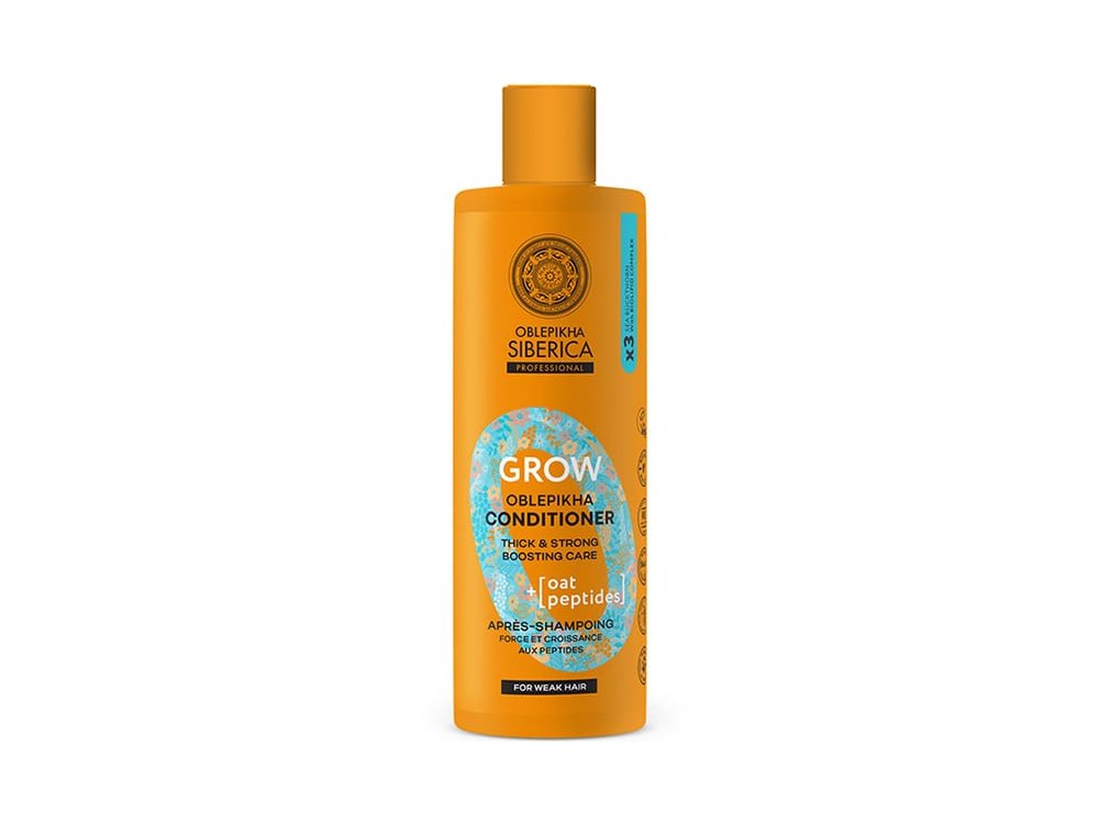 Natura Siberica Oblepikha Grow Conditioner, Μαλακτικό Μαλλιών Εντατικής Ενυδάτωσης, 400ml