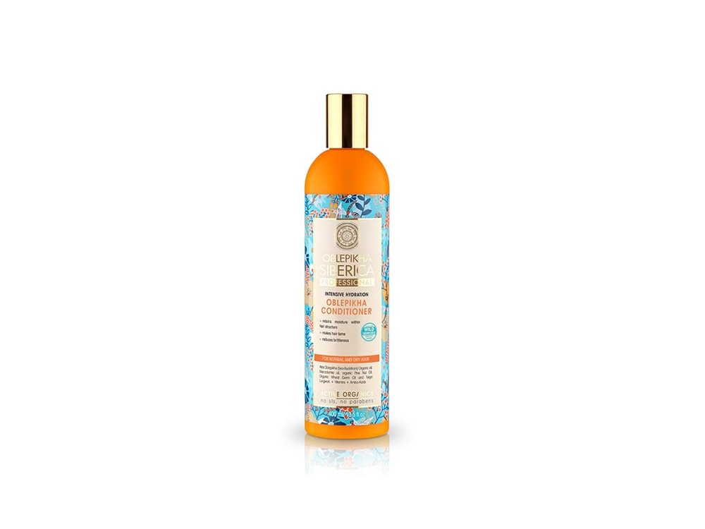 Natura Siberica Oblepikha Conditioner Intensive Hydration, Εντατικής Ενυδάτωσης για Κανονικά & Ξηρά Μαλλιά 400ml