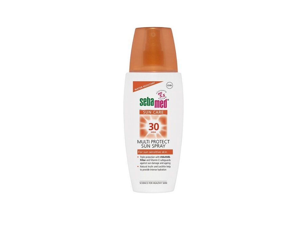 Sebamed Sun Spray SPF30, Αντηλιακή κρέμα για Πρόσωπο & Σώμα, 150ml