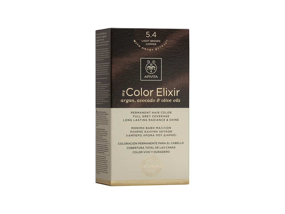 Apivita My Color Elixir N5.4 Καστανό Ανοιχτό Χάλκινο 50 & 75ml