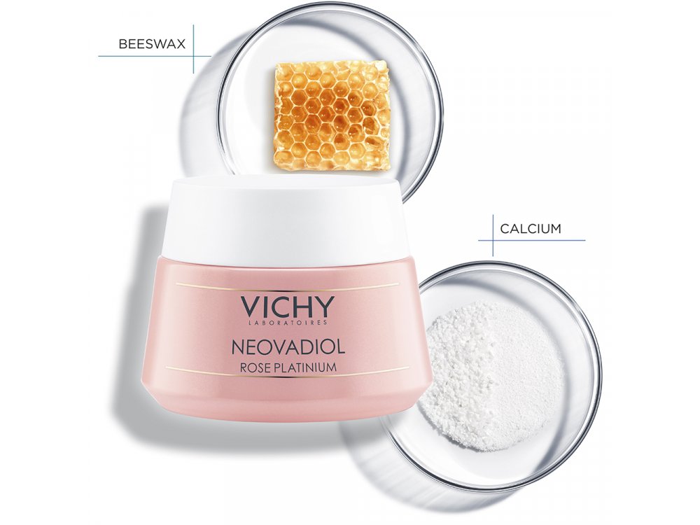 Vichy Neovadiol Rose Platinium Κρέμα Φροντίδας της Επιδερμίδας από την Εμμηνόπαυση & μετά, 50ml