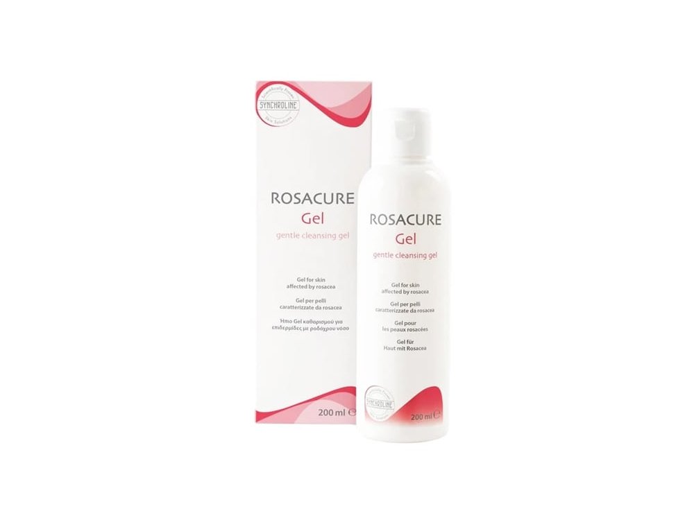 Synchroline Rosacure Gentle Face Cleansing Gel Ήπιο Gel Καθαρισμού Προσώπου, 200ml