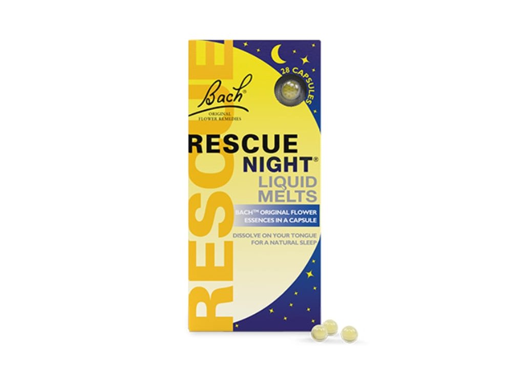 Power Health Bach Rescue Night Liquid Melts με Έλαιο Σταφυλιού, 28caps
