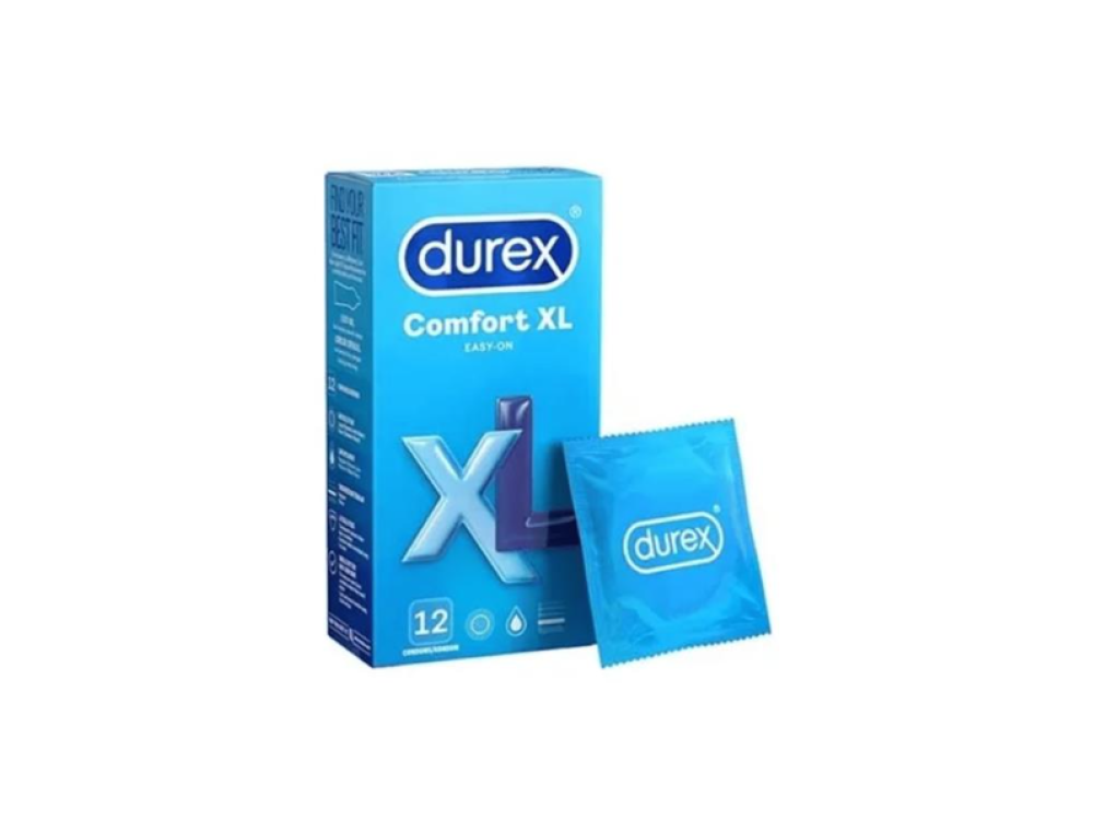 Durex Comfort Xl Extra Large Προφυλακτικά 12τμχ