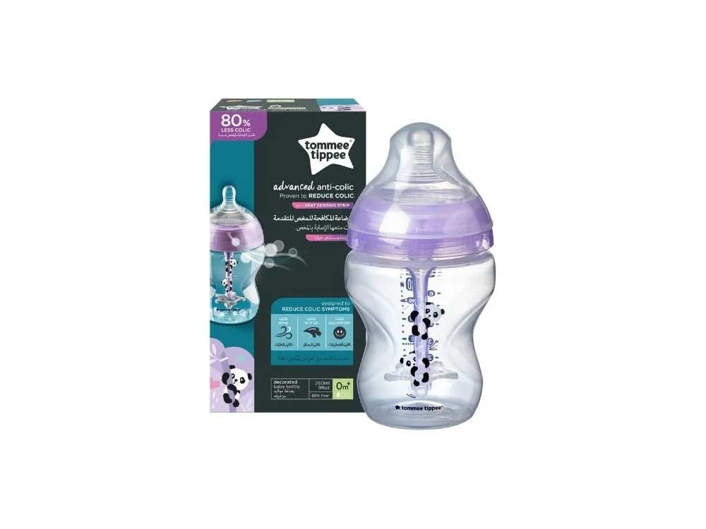 Tommee Tippe Closer to Nature Advanced Anti-Colic Μπιμπερό Μικρής Ροής 0m+, 260ml