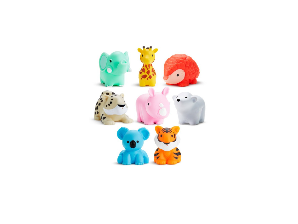 Munchkin Wild 8 Bath Squirts, Μπουγελόφατσες, 8τμχ