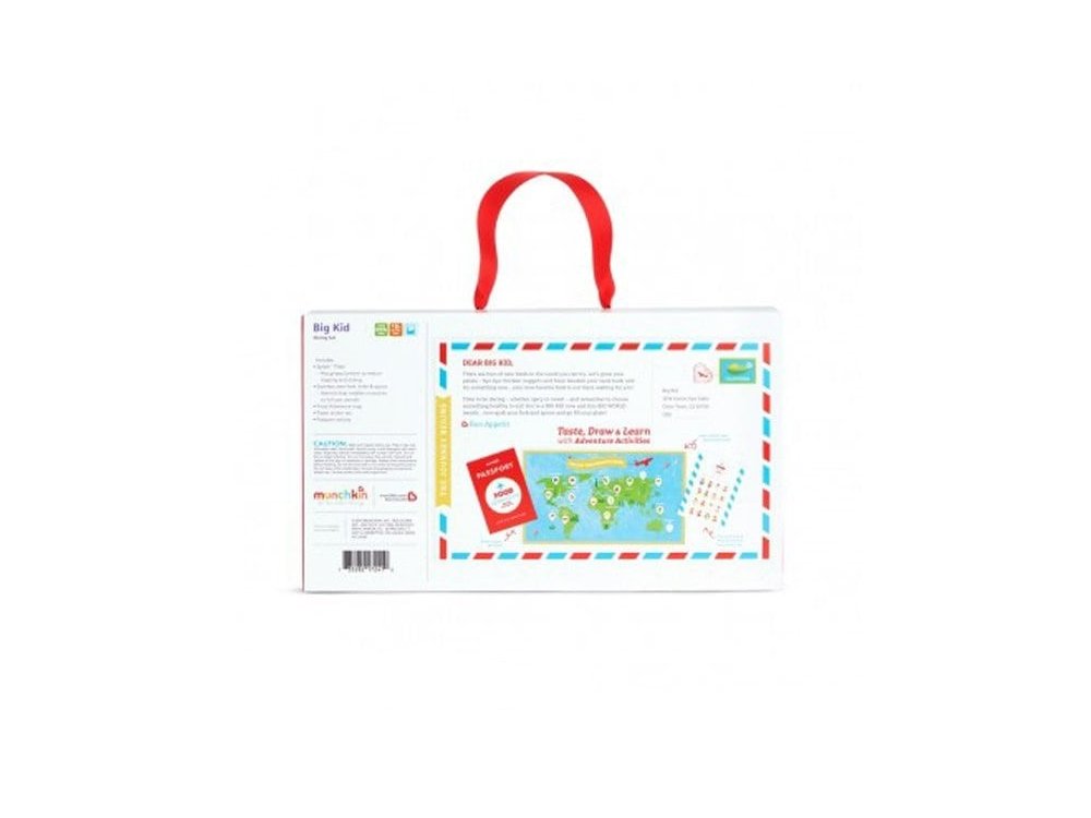 Munchkin Food Adventure Big Kid Dining Set Σετ Φαγητού 18m+, Μπλέ, 1 σετ