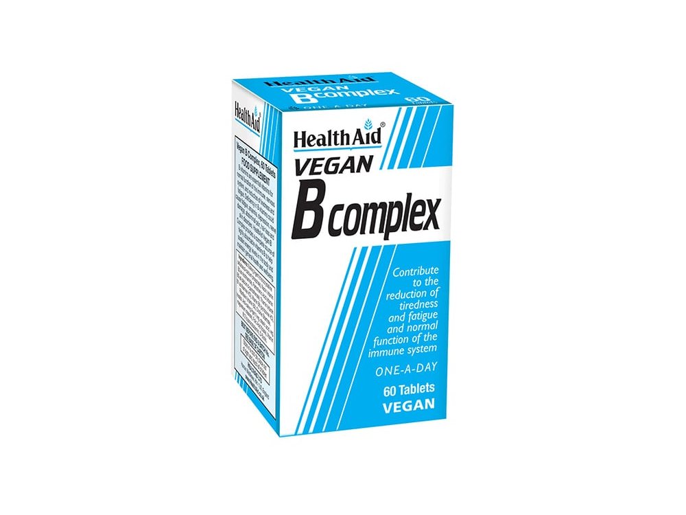 Health Aid Vegan B-Complex, 60tabs