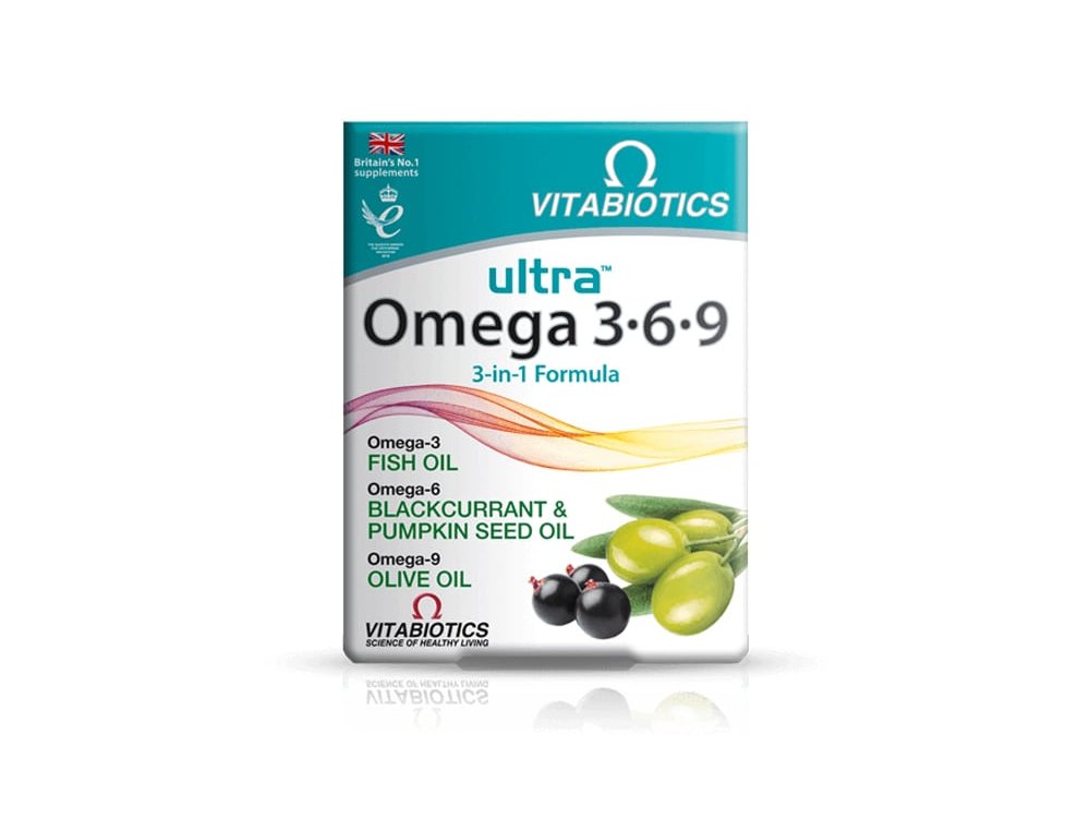 Vitabiotics Ultra® Omega 3-6-9 Ωμέγα 3-6-9, 60caps