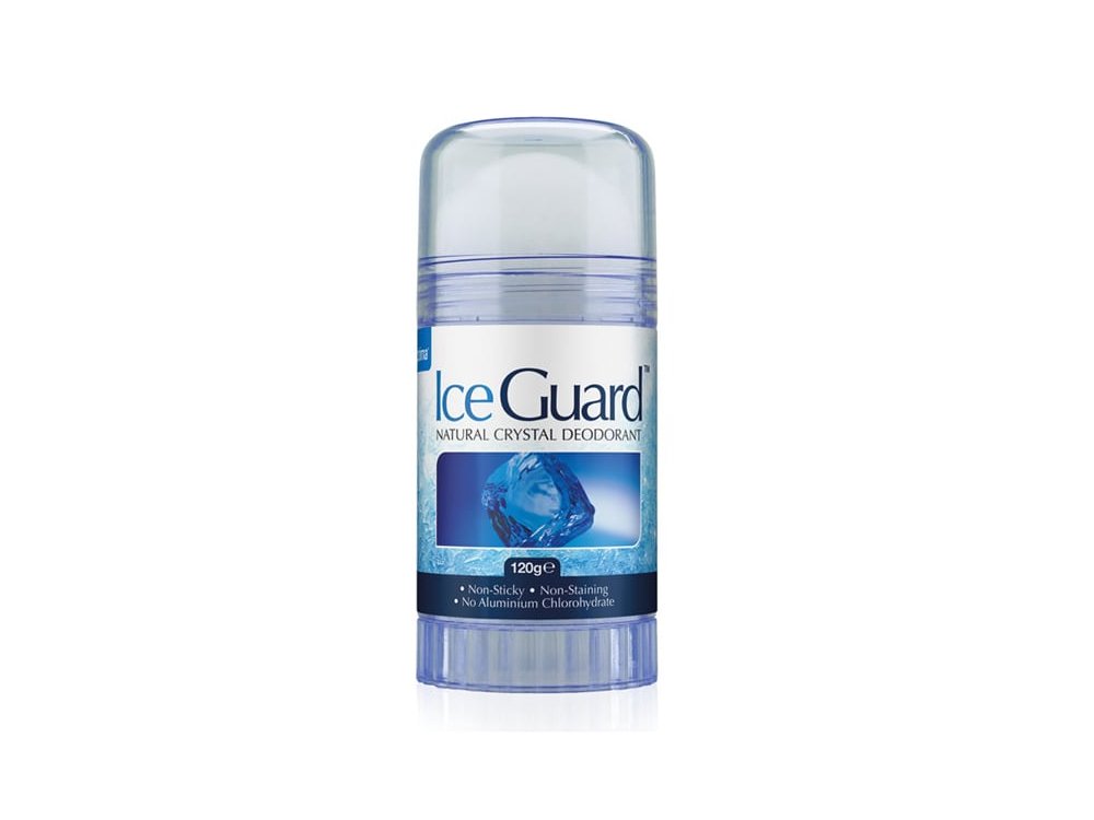 Optima Ice Guard Natural Crystal Deodorant Twist Up Φυσικός Κρύσταλλος σε Υποαλλεργικό Άοσμο Αποσμητικό, 120gr