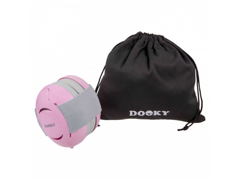Dooky, Προστατευτικά αυτιών για ηλικίες 0-3 ετών Ροζ, 1τμχ