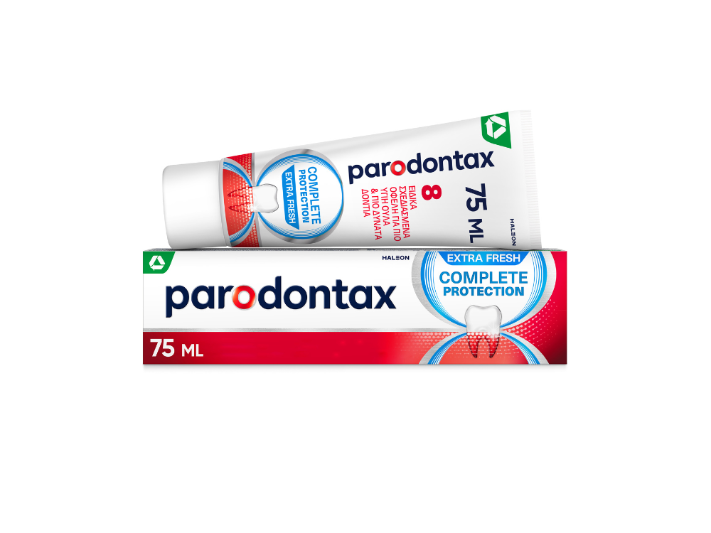 Parodontax Complete Protection Extra Fresh Οδοντόκρεμα για Ούλα που Αιμορραγούν, 75ml